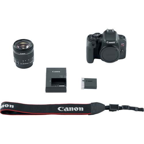 Canon Rebel 800D/T7i DSLR Camera with 18-55mm Lens
