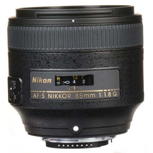 Nikon AF-S NIKKOR 85mm f/1.8G Lens UK USED