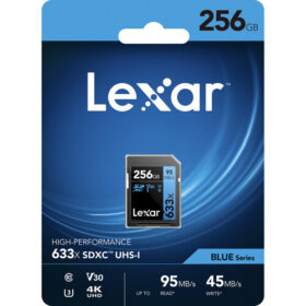 Lexar 256GB Professional 633x UHS-I SDXC Memory Card