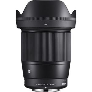 Sigma 16mm f/1.4 DC DN Lens for Sony E