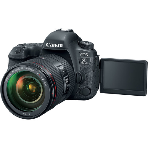 Canon EOS 6D Mark II DSLR Camera with 24-105mm USM f/4L II Lens
