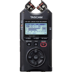 Tascam DR-40X 4-Channel / 4-Track Portable Audio Recorder