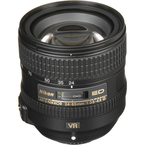 Nikon AF-S NIKKOR 24-85mm f/3G ED VR Lens uk used – CameraTrader™