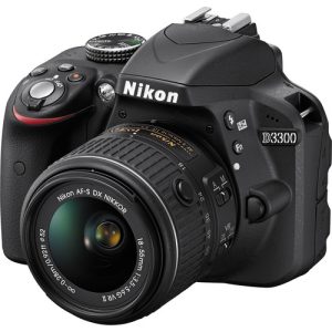 Nikon D3300 DSLR Camera with 18-55mm Lens Uk Used