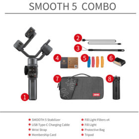 Zhiyun-Tech Smooth-5 Smartphone Gimbal Combo Kit