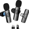 K8 wireless lapel mic for iPhone Android