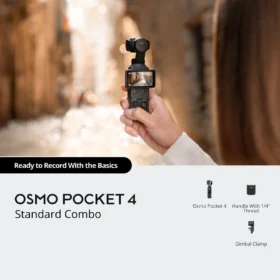 DJI Osmo Pocket 4 Standard Combo 4K Gimbal Camera
