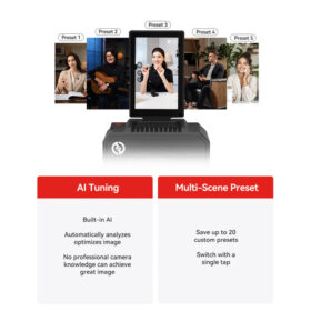Hollyland VenusLiv Air All-in-One Live Streaming Camera | 4K Wireless Streaming Camera
