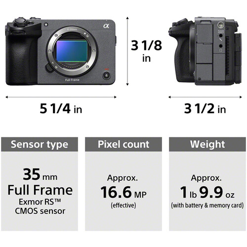 Sony FX5 Cinema Camera with XLR Handle Unit 6 Sony FX5 Cinema Camera