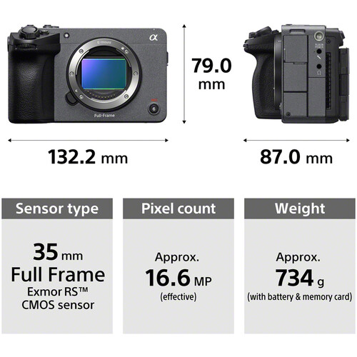 Sony FX5 Cinema Camera with XLR Handle Unit 10 Sony FX5 Cinema Camera