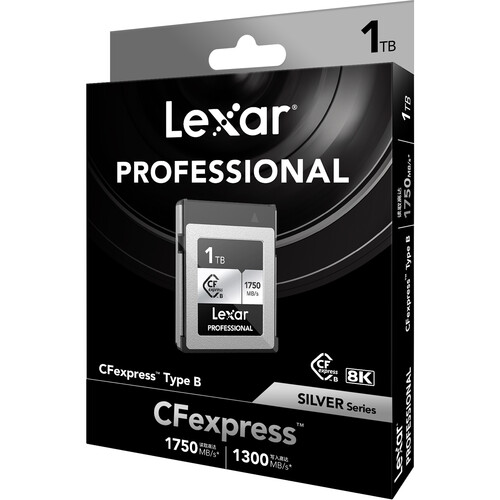 Lexar 1TB Professional CFexpress Type B Card SILVER 4 Lexar 1TB Professional CFexpress Type B Card SILVER