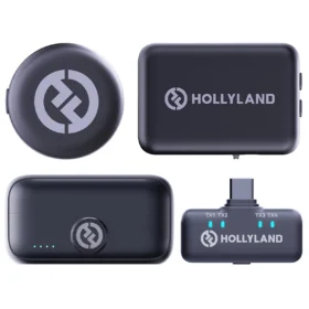Hollyland LARK M3 Combo 4TX & 2RX Wireless Microphone System