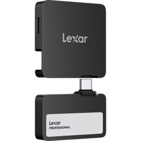 Home 2 13 Lexar Professional Go USB 3.2 Gen 2 Type-C Portable SSD with Hub 2TB